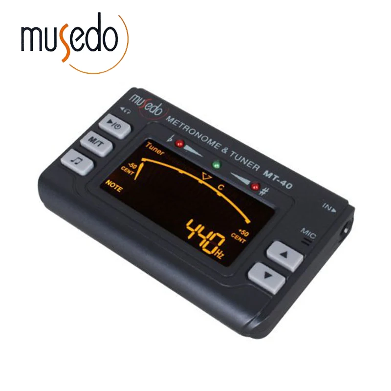 Musedo MT-30 MT-40 MT-60 MT-80 Précision Professionnelle LCD JEMetronome Tonalité Générateur JETuner