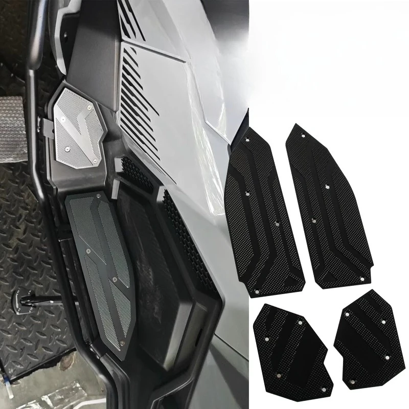 Motorcycle Aluminum Alloy Anti-Slip Footrest Foot Pegs Pedal Modification Foot Pad For SYM HUSKY ADV150