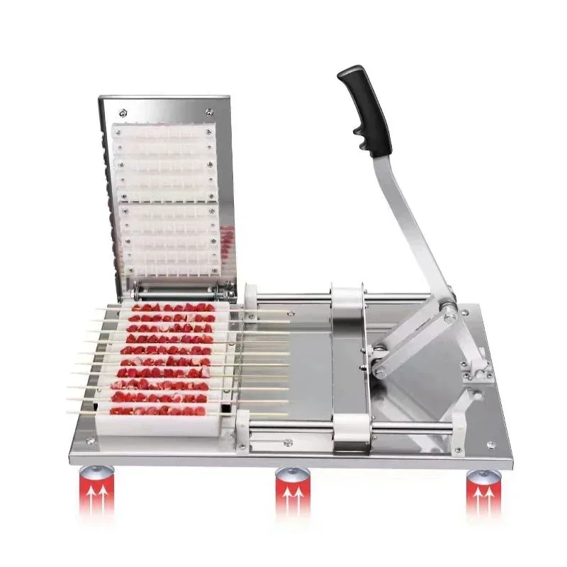 Kebab Piercing Tool, Meat Piercing Tool, Mutton Skewers, Beef Skewers, Barbecue Tools, Commercial Meat Skewering Machine