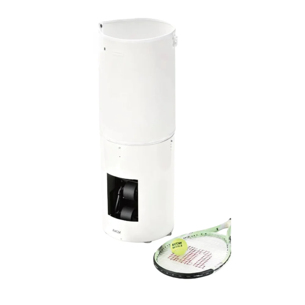 

Durable ABS Plastic Electronic Tennis Ball Launcher Machine For Coach Aid Automatic Serving Feeder Training Equipment