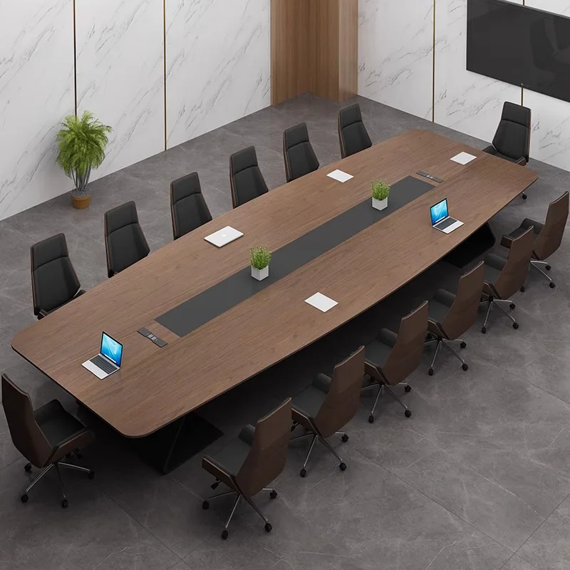 Conference table Long Simple modern training Negotiation Large conference room Large