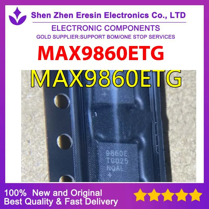 Miễn Phí Vận Chuyển 5 Cái/lốc MAX9860ETG QFN24 Mới Và Ban Đầu