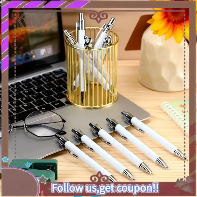 ABBG-20 шт. пустая термопереносная ручка сублимационная шариковая ручка с термоусадочной пленкой алюминиевая индивидуальная ручка-зажим