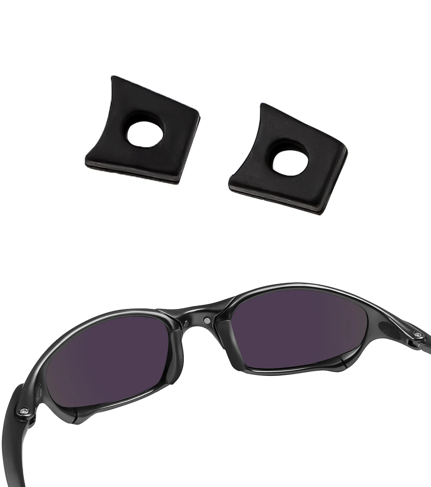 Acoplador flexible de repuesto para la puente nasal de las gafas de sol Oakley Juliet/X Metal Penny/Mars/Romeo 2/X Squared OO6011/X Metal XX
