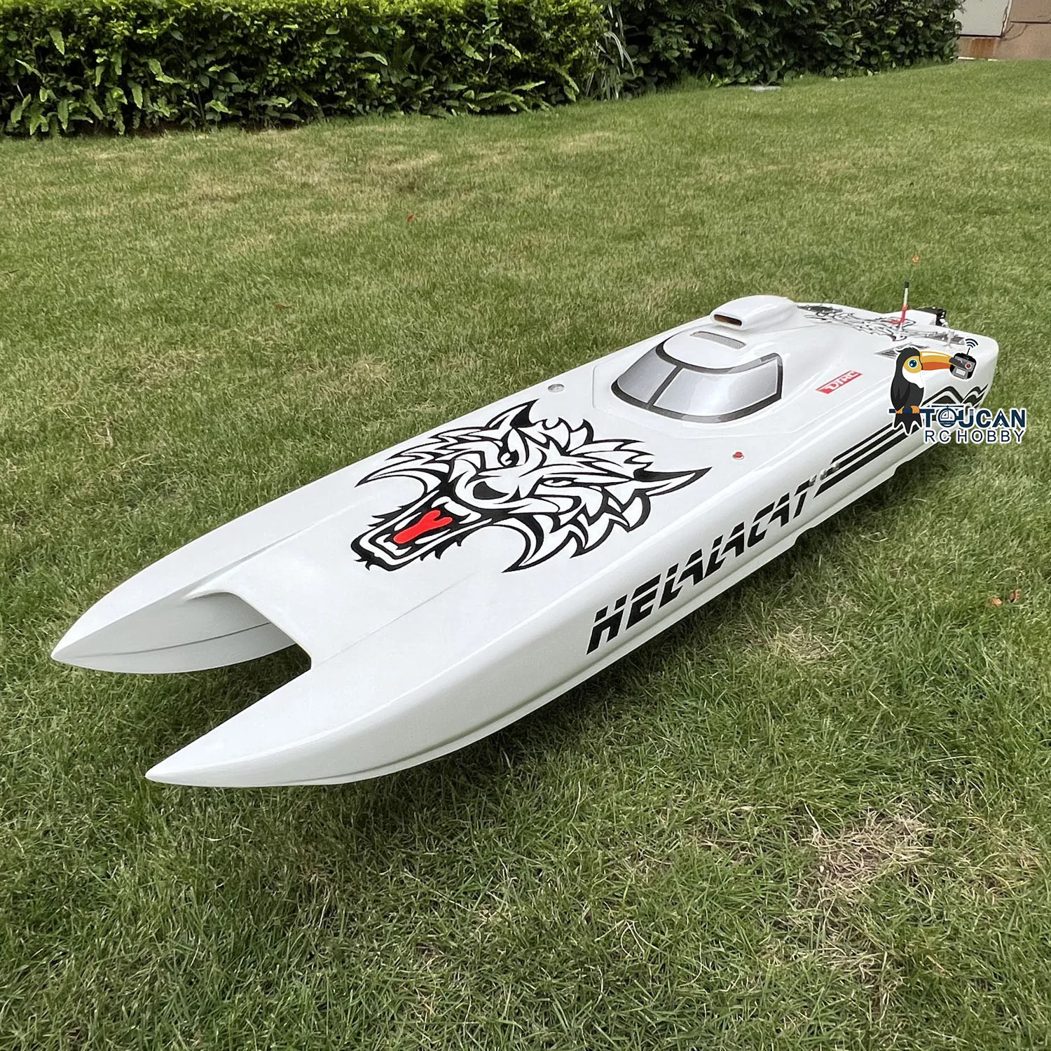 

DTRC Toucanhobby G30E 30CC Fiber Glass 70KM/H Gasoline Racing RC Boat ARTR W/ Radio System Servos