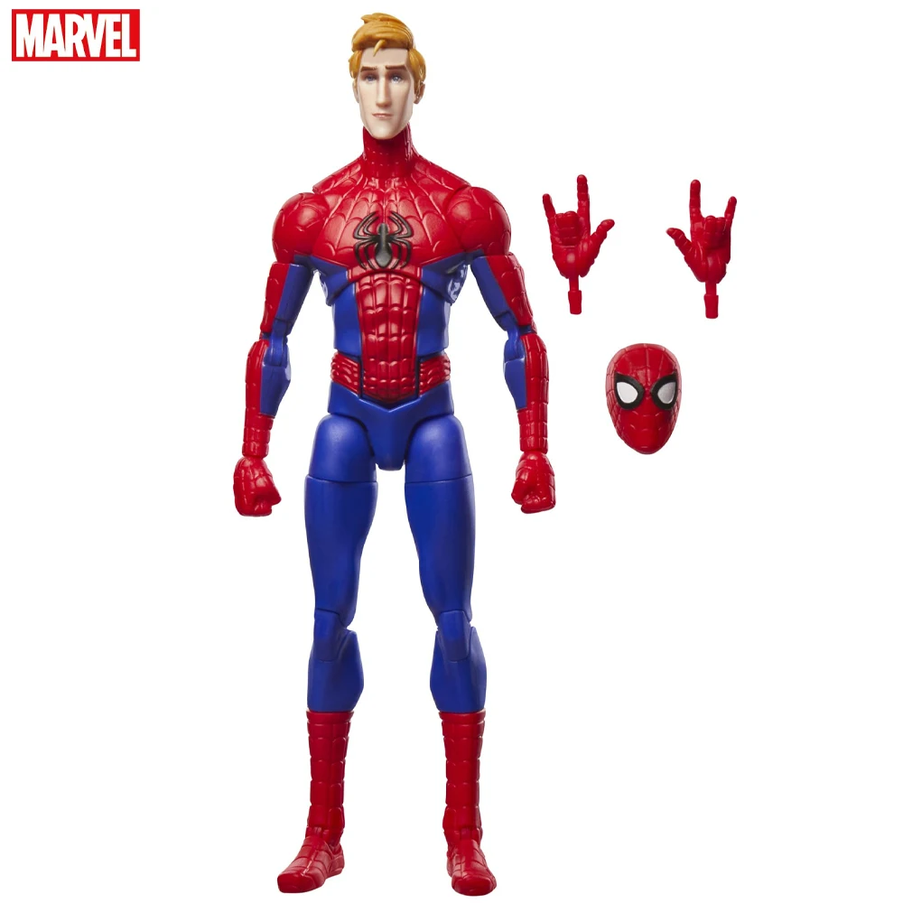 

Marvel Legends Series Peter Parker, Spider-Man: Into The Spider-Verse Collectible 6 Inch Action Figure Collectible Model Toy