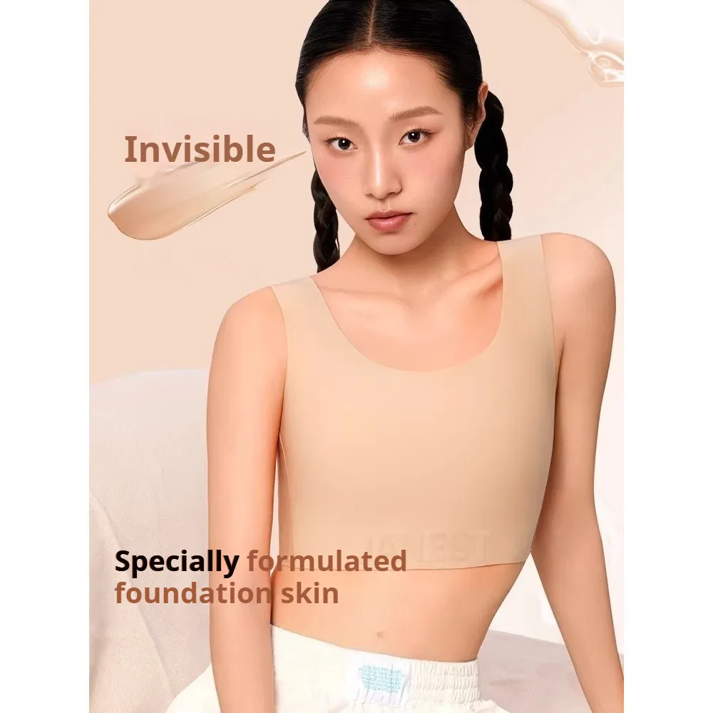 Pullover Invisible Opaque Breast Reduction Corset Big Bust Minimizer for Workplace Commute
