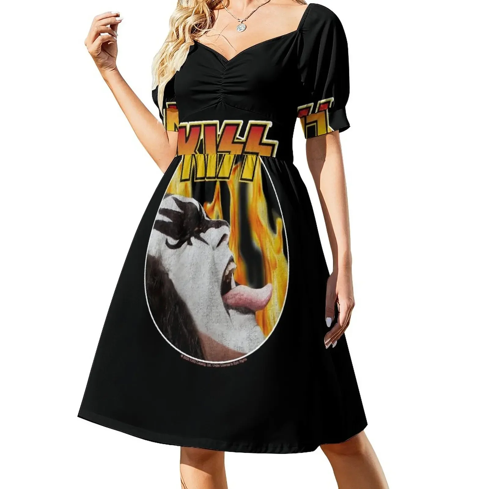 

KISS - Lick It Up! Sleeveless Dress dress for women 2024 summer woman dress 2024 cute dresses for women 2024