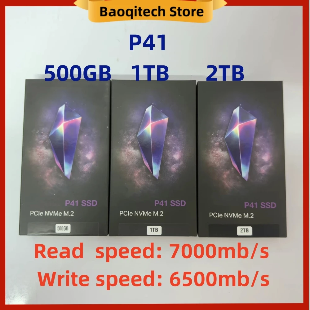 NEW Original P41 500GB 1TB 2TB 2280 M.2 PCIe 4.0 X4 NVMe Gen4 Solid State Drive For SK hynix Hercules Platinum 500g 1t 2t SSD