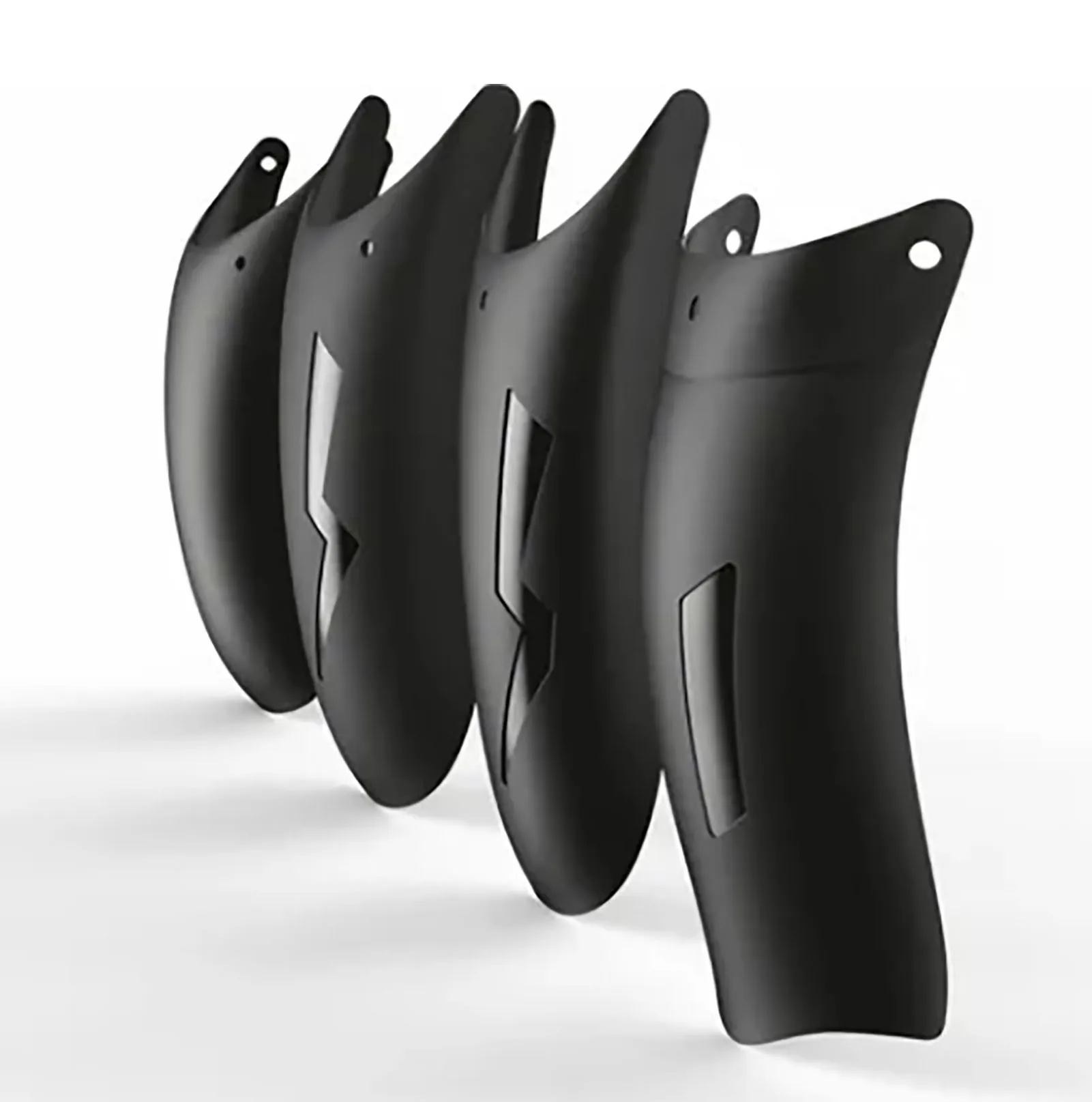 Mud Flaps Motorcycle Front Mudguard Motorcycle Mud Flaps Plastic Excellent Toughness Unique Pattern Motorcycle Mud Flaps