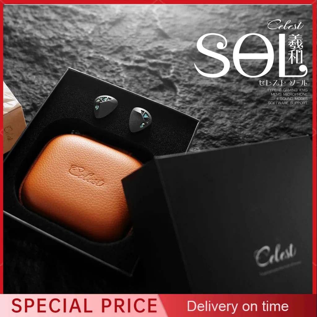 Kinera Celest Sol 헤드폰 1DD+1BC 이어폰형 이어폰, e스포츠 게임 헤드셋 케이블용 듀얼 마이크 소음 제거 기능 포함