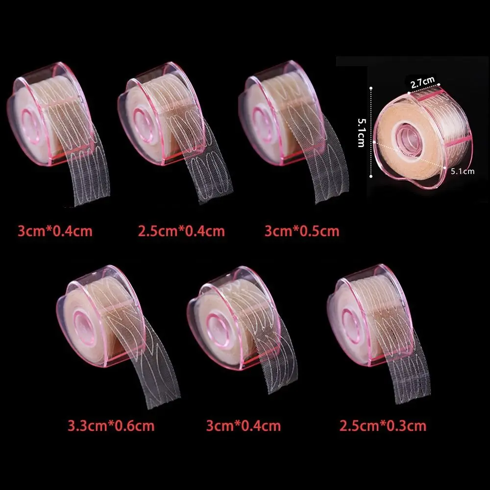 mit Hilfswerkzeug Frauen Eye Lift Streifen Mesh Typ Augenlid Band Rolle Spitze Augenlid Aufkleber Doppeltes Augenlid Band Mesh Auge Aufkleber