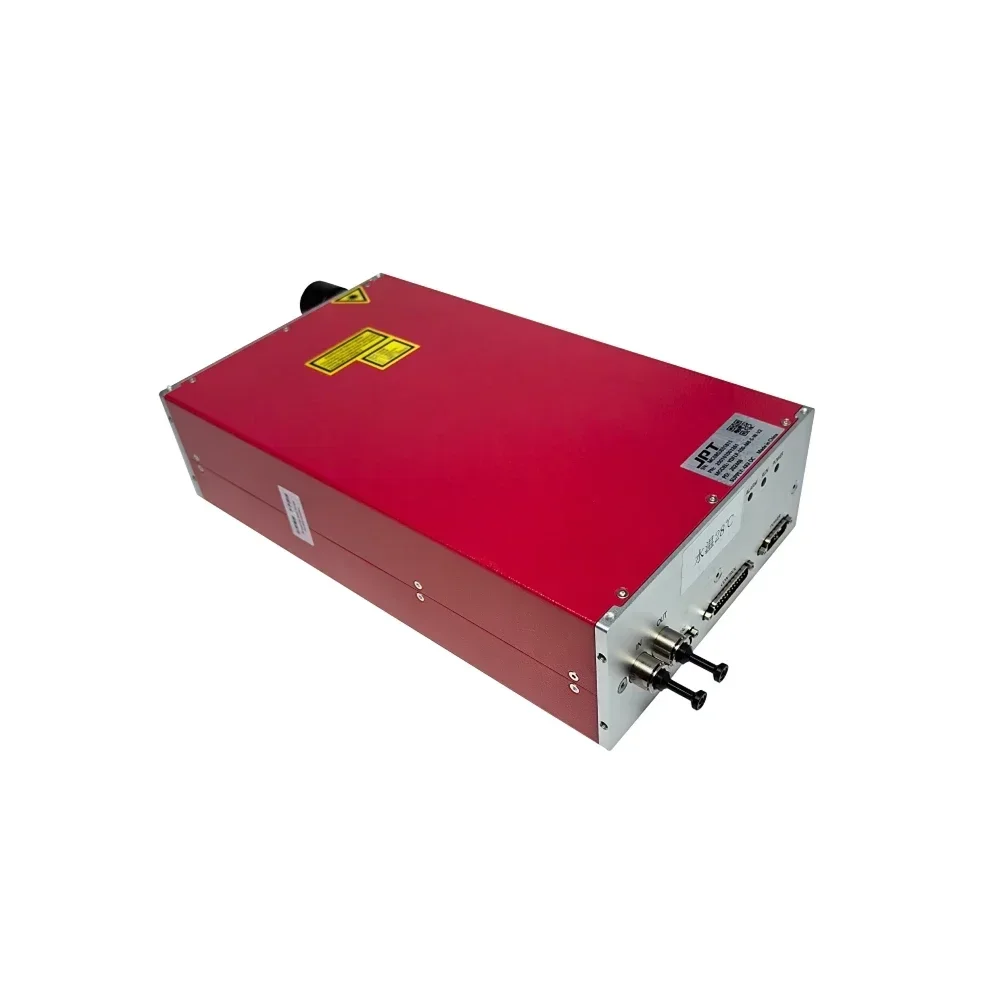 مصدر ليزر ألياف M8 100 وات JPT مع طاقة ليزر اختيارية أصلية YDFLP-100-M8-S-R لقطع علامات الزجاج المعدني والصلب