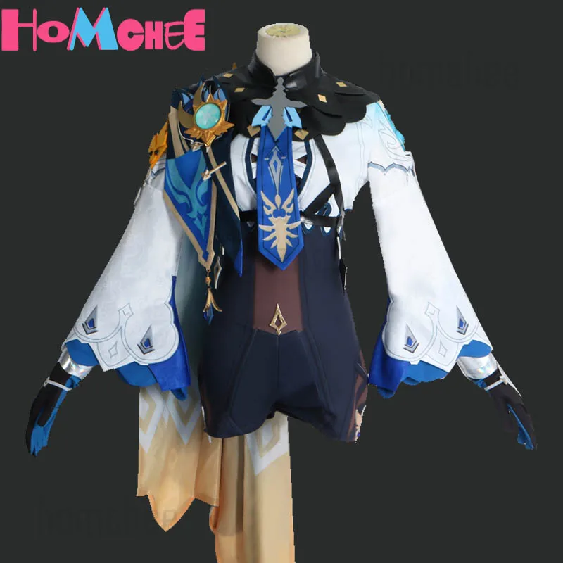 

Костюм для косплея Impact Eula Женский, костюм для косплея из искусственного комикса с искусственным глазом и париком, аниме