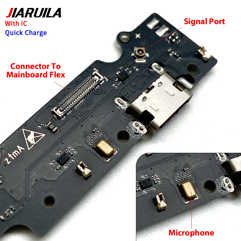 5Pcs USB Charging Port Flex Cable For ZTE Nubia Music Nubia Neo 2 Nubia Neo 8150N Dock Connector Mic Board Replacement