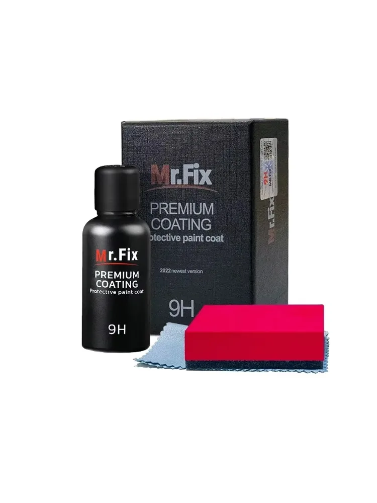 ​​30ml 9H Polish Liquid Crystal Set - High Density Hydrophobic Glass Coating for Car Motorcycle​​