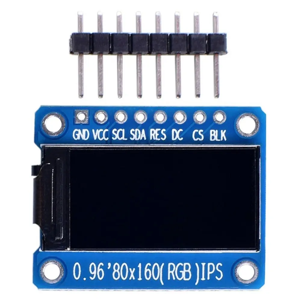 

0.96 Inch TFT Display Full Color OLED Module High Definition 80x160 IPS Screen St7735 Drive LCD Module Dropshipping Wholesale