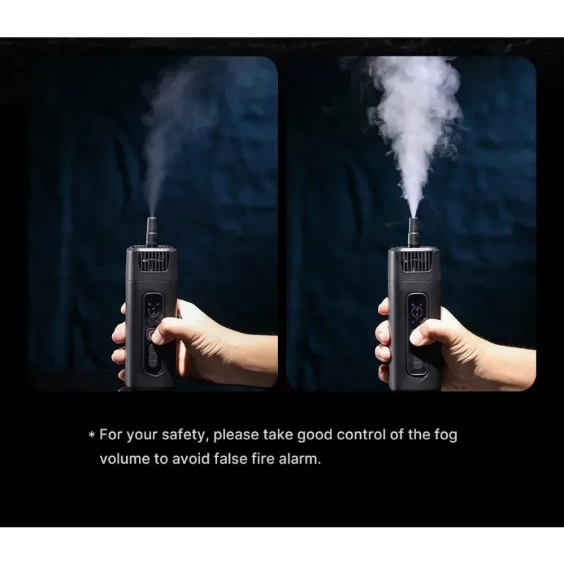 FM01 FILMOG Ace Fog Machine 40W Handheld Dry Ice Smoke Machine Studio Short Video Filming Stage Effects Wireless Control