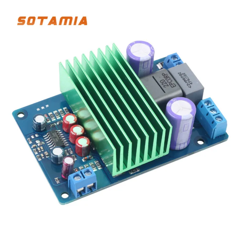 SOTAMIA 250W scheda amplificatore Mono digitale IRS2092S classe D HIFI Mini amplificatore ad alta potenza Ultra LM3886 amplificatori Audio per