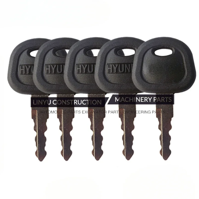 For Hyundaii Excavator R55 60 80 110 150 215 225-7-9 Ignition Door Opening Start Key