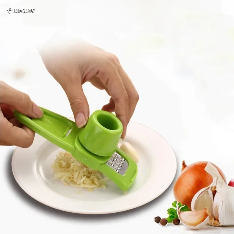 Ginger Garlic Crusher Press Garlic-Grinding Grater Cutter Peeler Manual-Garlic Mincer Chopping-Garlic Tool Kitchen Accessories