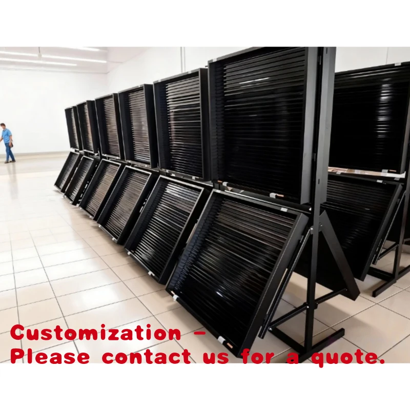 

custom.Metal TCG Card Display Rack Trading Card Display Store Display with Door Sale