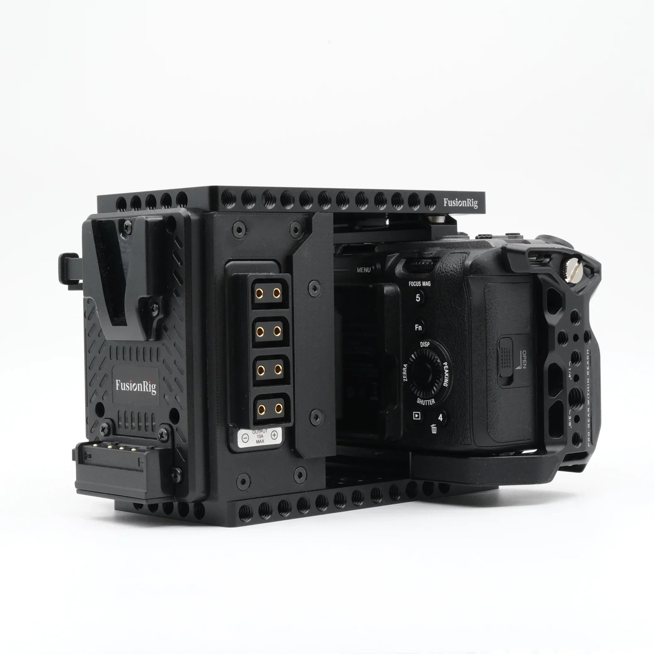 FusionRig para Sony FX3/FX30 Módulo de expansão de gaiola de câmera cineback