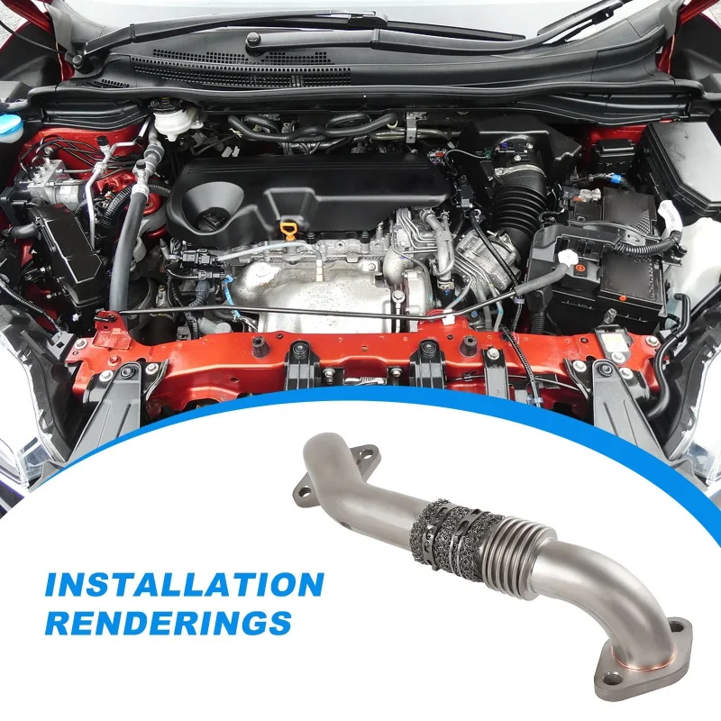 Auto Egr Tube Repair Kit OE Number 18725‑RL0‑G02 For Honda Accord For Honda Crv 2.2 I‑Dtec Diesel Vehicle Emission Control
