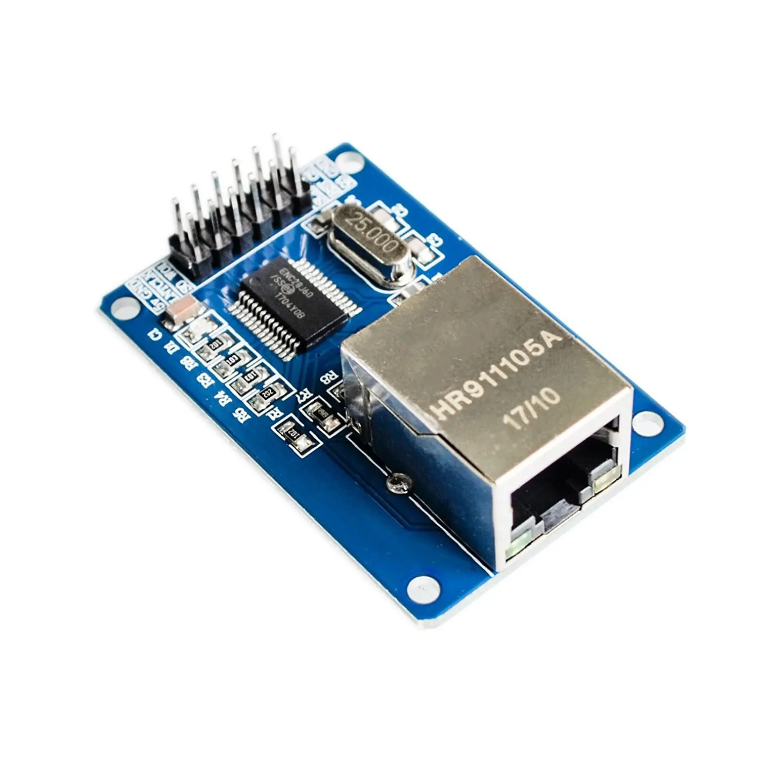 Interfaz Spi ENC28J60 Módulo de red Ethernet 51/AVR/ARM/PIC Code versión Mini para Arduino