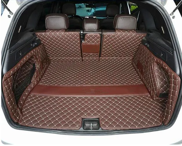Custom car trunk mats for Mercedes Benz GLC 43 AMG X253 2022-2015 Good quality boot carpets cover cargo liner mat for GLC43 2017