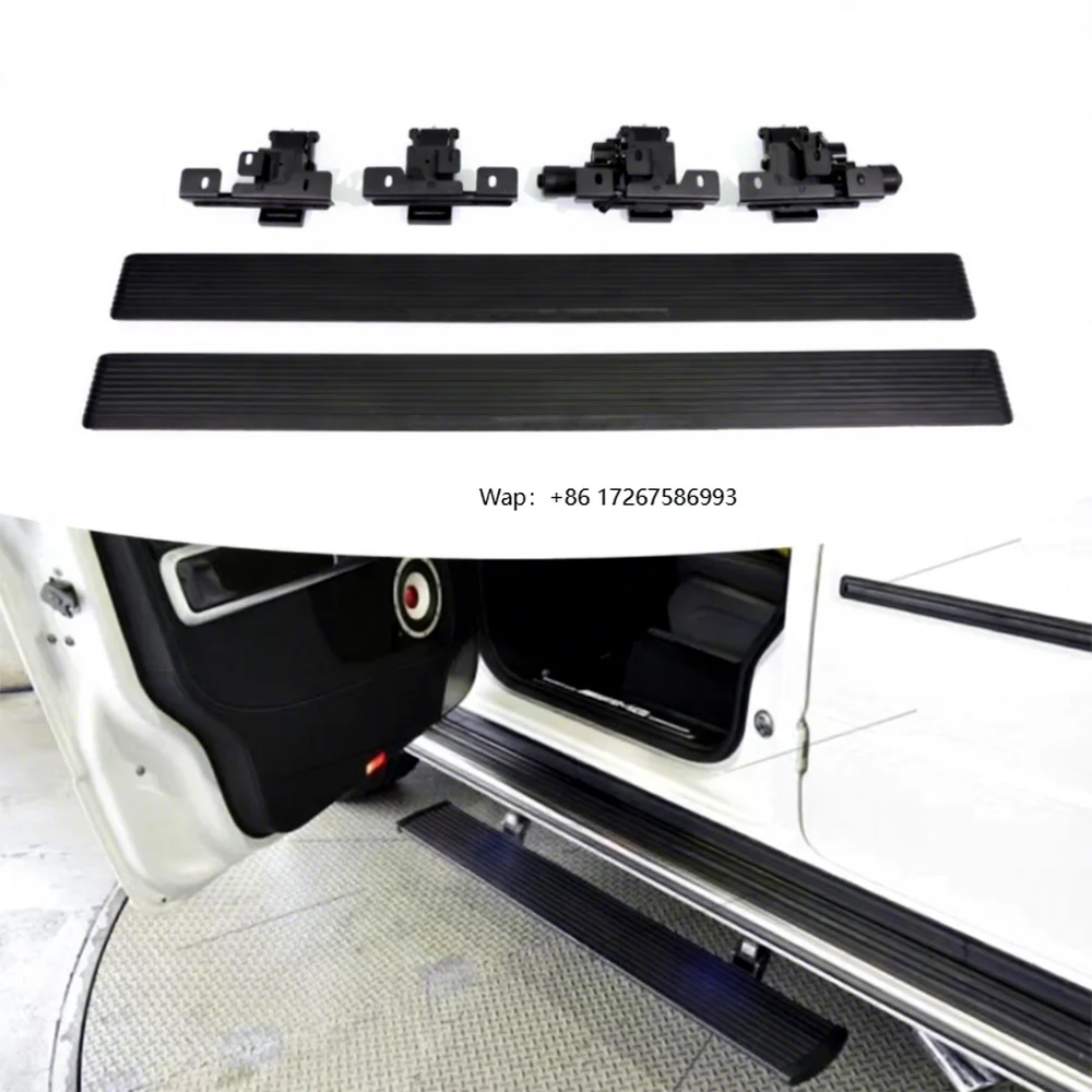 W464 W465 Universal  Electric Side Step Stainless Steel Side Running Board Step Board Long or Short Style 120cm 165cm Side Steps