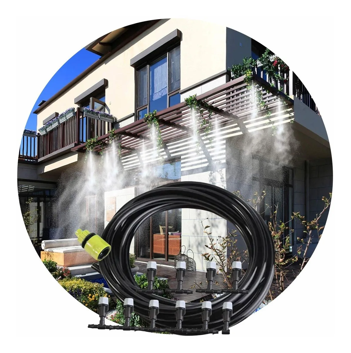 10m Fog Garden Garden Irrigation Drip Kit