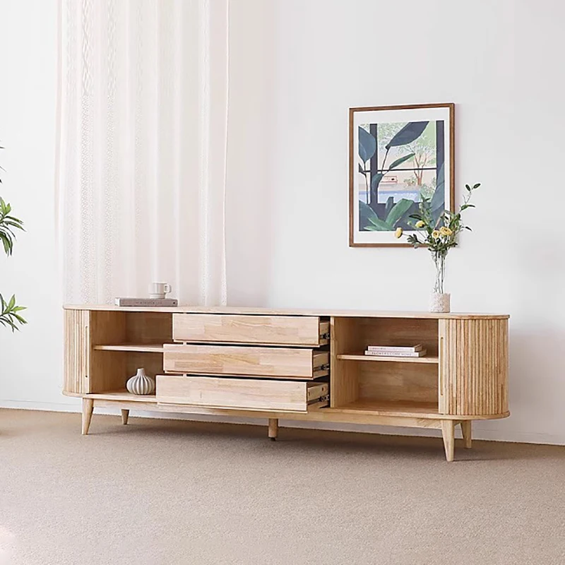 Aesthetic Elegant Tv Stands With Storage Glamour Rustic Japanese Tv Stands Wabi Sabi Luxury Meuble Tele Living Room Furniture