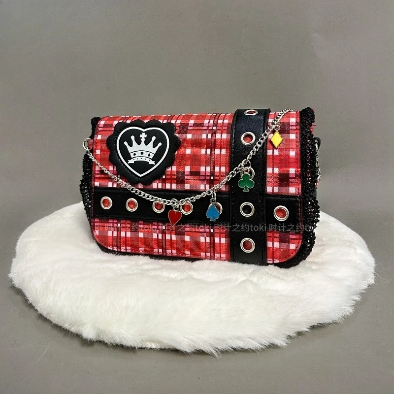 Anime Hinamori Amu Cosplay Accessories  Waist Bag JK Uniform Messenger Shoulder Bag Crossbody Bag Roleplay Props Gifts view 2