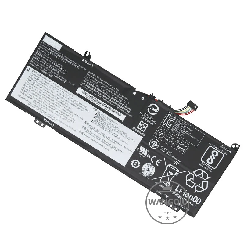 Imagem -05 - Wangqiu-bateria Original do Portátil para Lenovo Xiaoxin Air 14 15 Ikbr Arr Iwl Ideapad 530s15ikb L17c4pb2 L17c4pb0 L17m4pb0