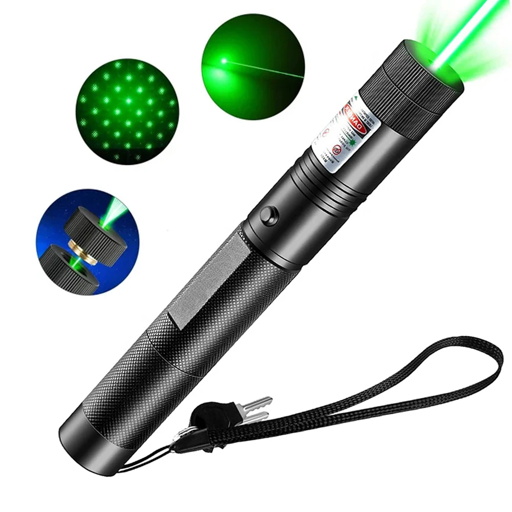 (Las pilas no están incluidas) Llavero con forma de gato, divertido puntero láser portátil con luz verde, linterna LED de entrenamiento, juguete para provocar a gatos, linterna.