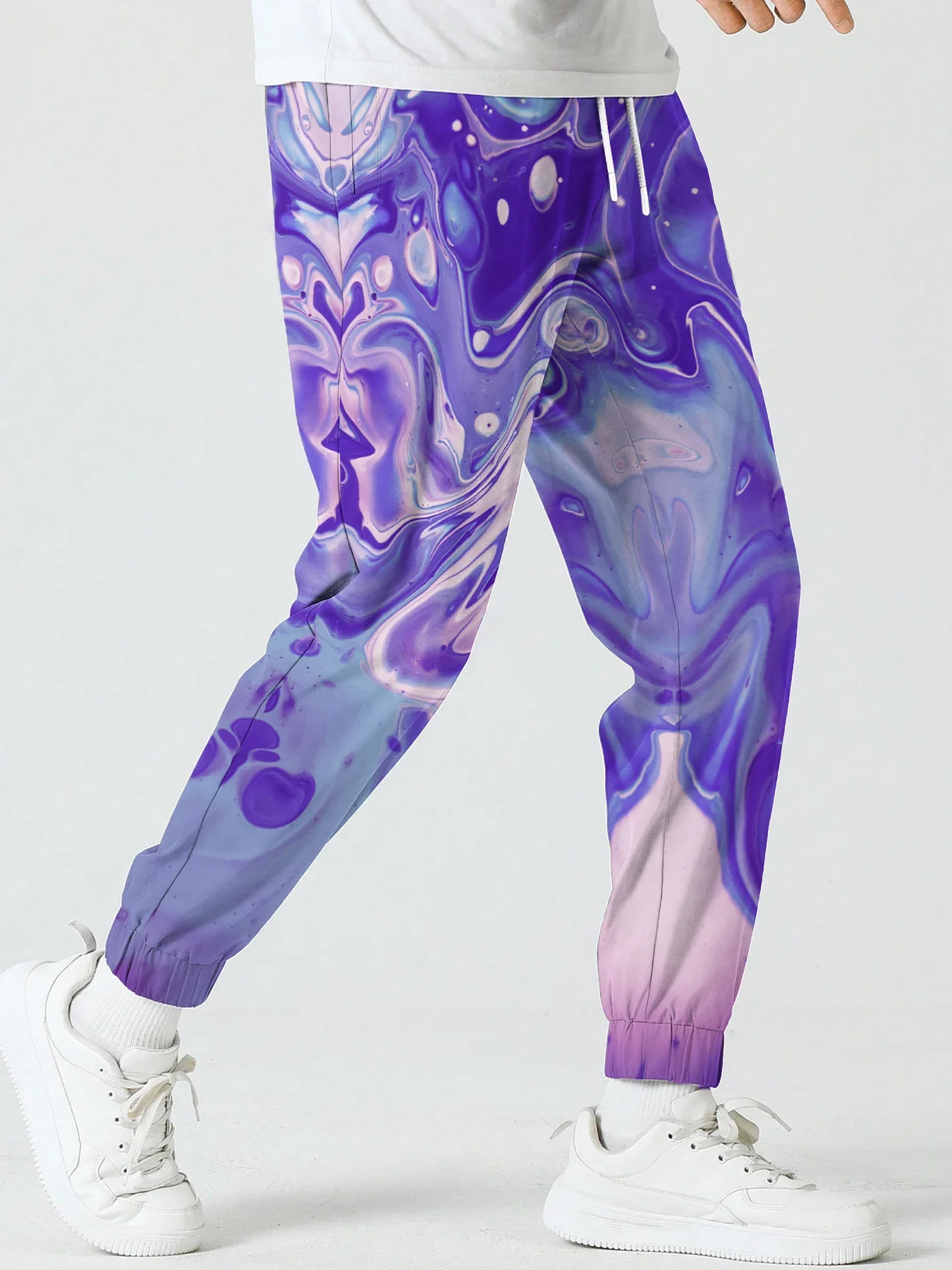 Marmor Muster Gedruckt Hosen Männer Frauen Casual Hosen Herbst Outdoor Sweatpant Mode Männlichen Streetwear Jogging Hosen