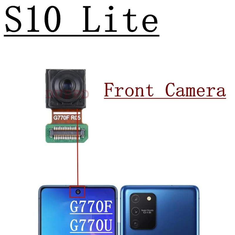 Back Rear Main Camera For Samsung Galaxy S10 5G Lite G770F /DS G977U G977N G977B G977P G977T Front Camera Part