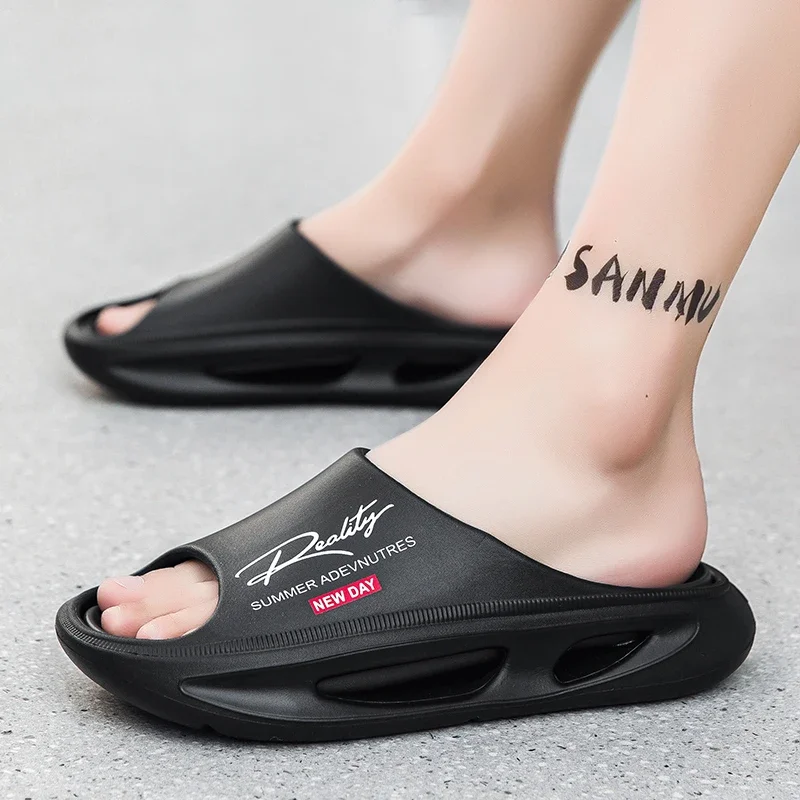 House Slippers Man Shoes Men EVA Slides Men Summer Sandals Mens Slipper Man Casual Sandal Indoor Home Bathroom Non-slip Men Shoe