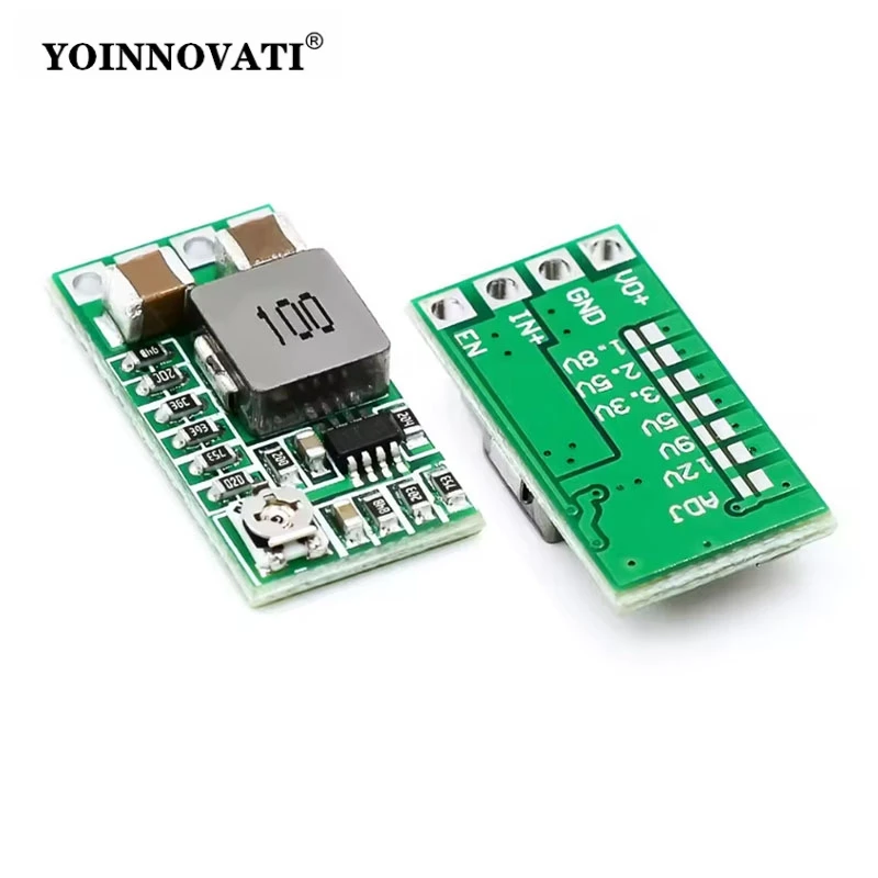 1pcs Mini DC-DC 12-24V To 5V 3A Step Down Power Supply Module Voltage Buck Converter Adjustable 97.5% 1.8V 2.5V 3.3V 5V 9V 12V