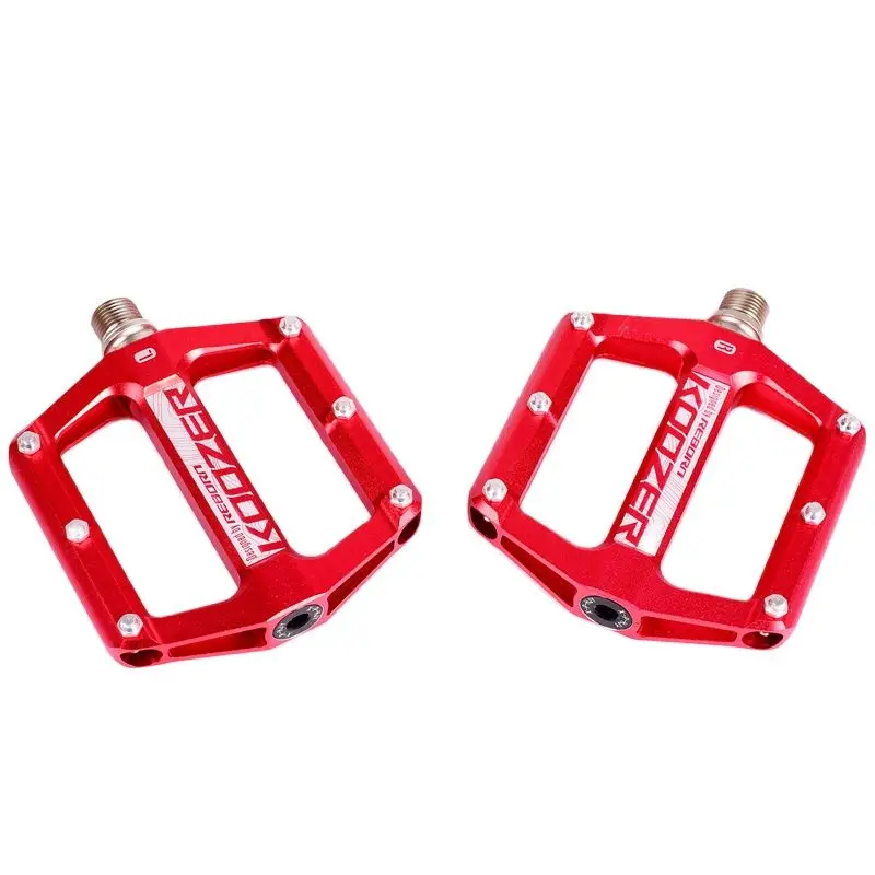 KOOZER Mountain Bike Bicycle Pedals Cycling Aluminium Alloy Bicicleta Flat XC TR AM FR DH KOOZER PD50 3 Bearings