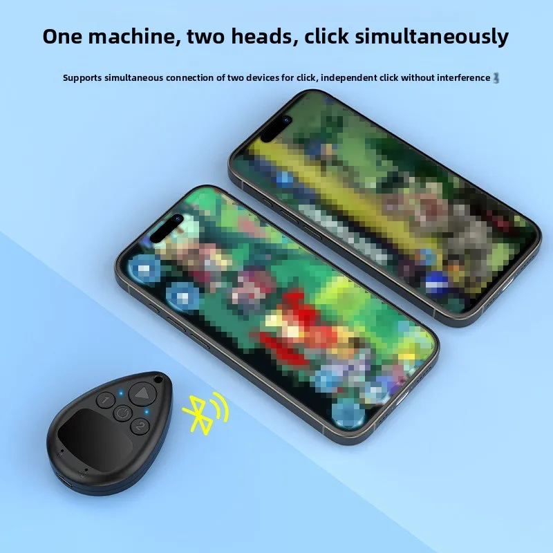 Wireless Bluetooth clicker, smart automatic clicker, screen physical tap, machine desktop