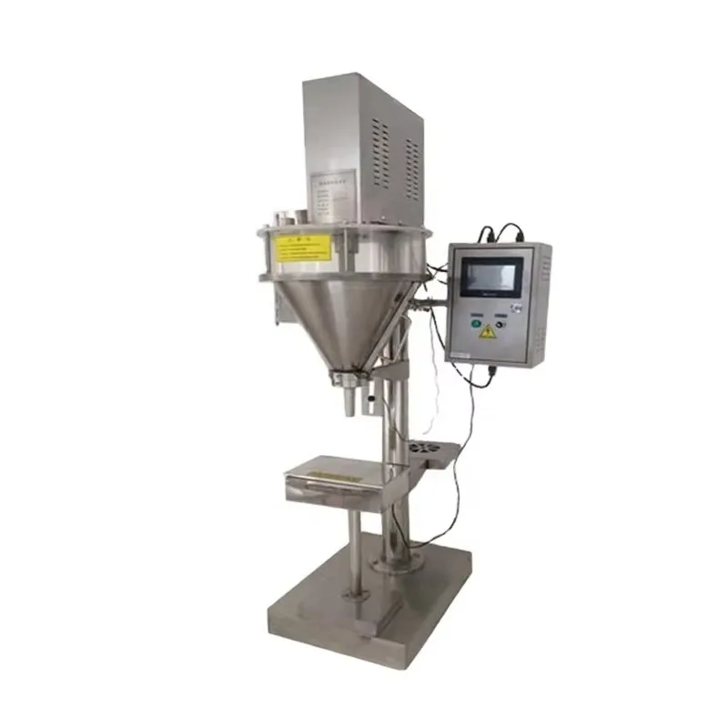 High Precision Semi Automatic Auger Filler Customizable Spice Powder Jar Filling Machine