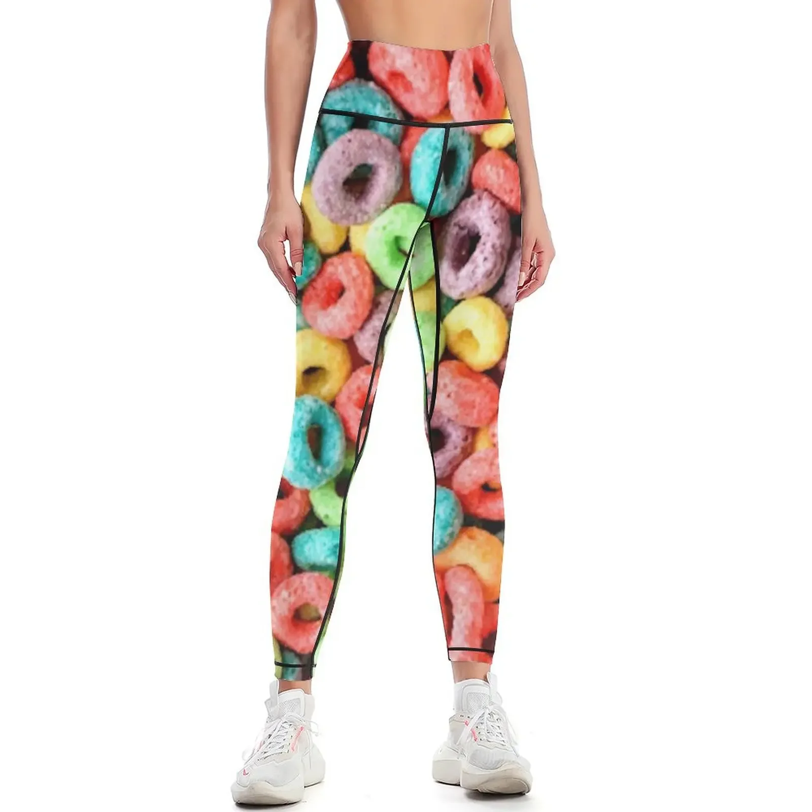 

Fruit Loops! Leggings Women's tights Golf wear Leginsy push up gym's sportswear Womens Leggings