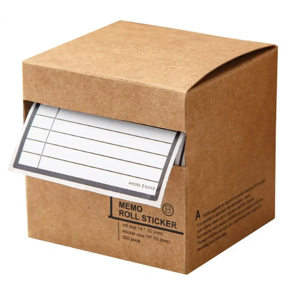 Школьный стикер для заметок, стикеры для заметок, рулон рулона чернильной бумаги, стикеры для заметок, стикеры для заметок для студентов