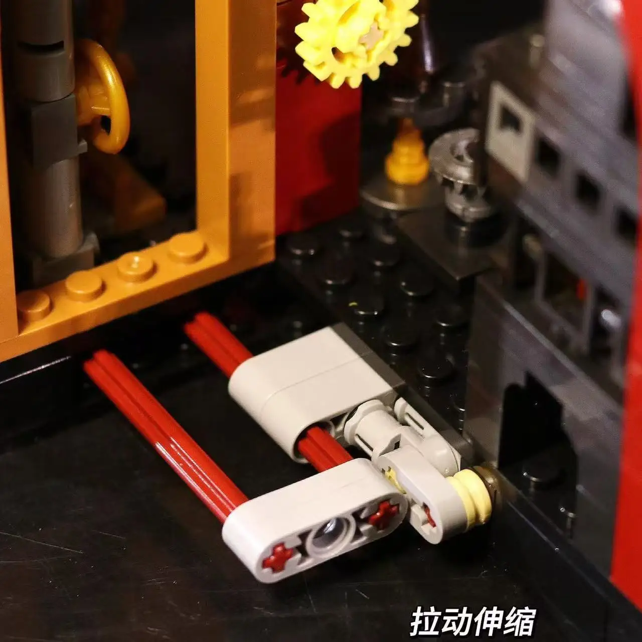 Zhegao Steampunk Bar Building Block Ornamenti Scena di strada architettonica Kit modello di assemblaggio puzzle educativo