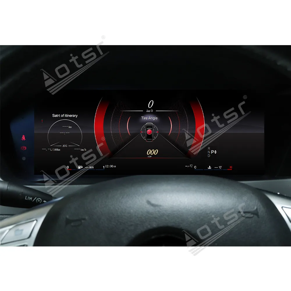 For Mercedes Benz C Class W204 2011~2014 E Class W207 Speed Meter LCD Cluster Instrument Panel Multimedia Player Dashboard