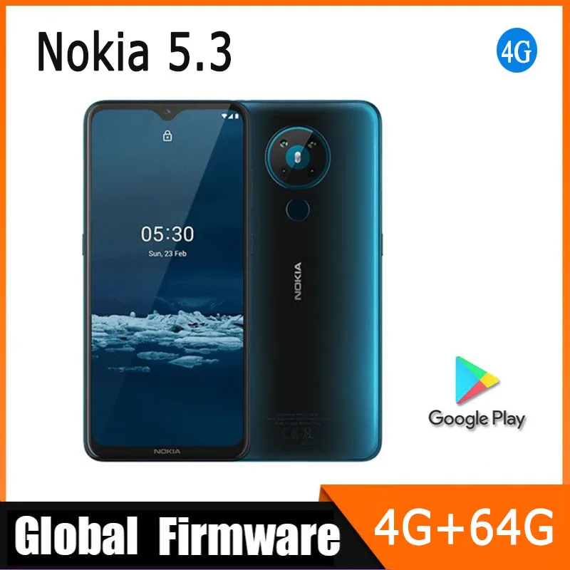 Nokia 5.3 4G Smartphone - 6.55