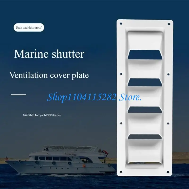 Easy Install Recyclable Plastic Ventilation Cover for Marine Environment Use