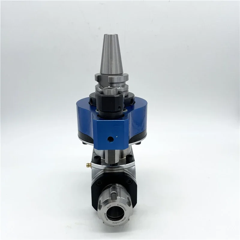 Numerical control milling angle head 90 degree BT40 BT50 ER right angle head